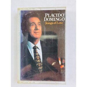 Placido Domingo ongs of Love Cassette Tape 1995 CEMA Special Markets